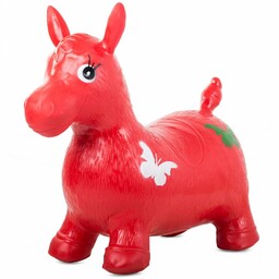 Konik Skoczek Do Skakania Osiołek Gumowy Piłka