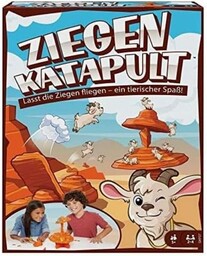 Mattel Games Gra "Goat Slingers", Wielokolorowy, 2-4 Graczy