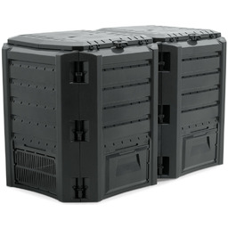 Prosperplast Kompostownik 2-komorowy 800l MODULE COMPOGREEN - czarny