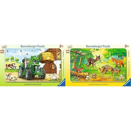 Ravensburger Puzzle 6044 Ravensburger Traktor Na Polu 15