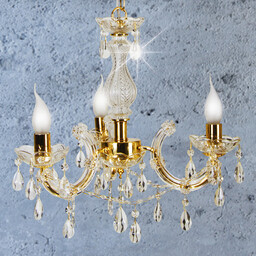 Candellux Lampa wisząca MARIA TERESA 33-94639 metalowa świecznikowy