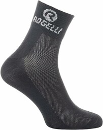 Skarpety promocyjne Rogelli unisex-czarny, rozmiar 40-43