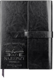 Dobry nauczyciel uczy, najlepszy inspiruje - notes
