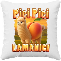 Pici pici lamanici - lama brzoskwinia - Italian