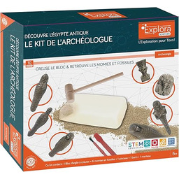 EXPLORA - Mumie i skamieniałości - Zestaw Archeologa