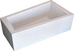 Wanna asymetryczna Intima Besco prawa 160x90 cm