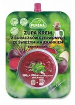 Zupa krem z buraczków czerwonych zagęszczona 350g =
