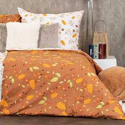 4Home Pościel bawełniana Jesień, 140 x 200 cm,
