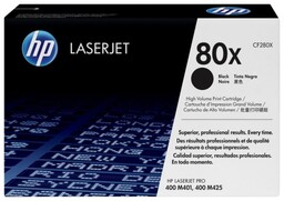 Hewlett-packard HP 80X svart LaserJet-tonerkassett med hög kapacitet,