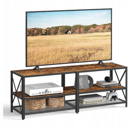 Szafka Rtv pod telewizor rustykalna Loft Industrial 140cm