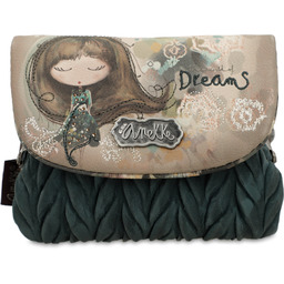 Anekke Brązowa Portmonetka Damska Real