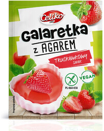 Celiko Galaretka truskawkowa z agarem bezglutenowa 45 g