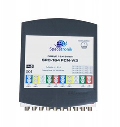 DiSEqC Switch 16/4 Spacetronik SPD-164PCN-W3