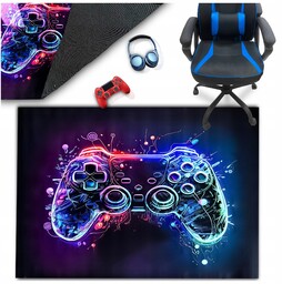 Dywan Gamingowy Dla Gracza Młodzieżowy Pad Gamer Antypoślizgowy