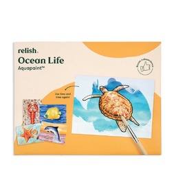 AQUAPAINT OCEAN, obrazki do malowania wodą, relish. (Active