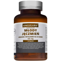 Singularis Superior Mlody Jęczmień, suplement diety, 60 kapsułek