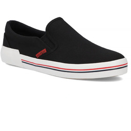 Półbuty męskie trampki slip on czarne Filippo MTN7792