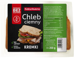 Naturavena Chleb ciemny bezglutenowy 200 g