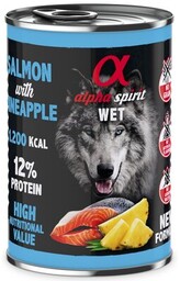 ALPHA SPIRIT Karma dla psa Łosoś z ananasem