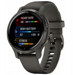 Smartwatch Damski Garmin 010-02429-10 czarny pasek