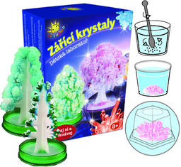 Laboratorium hodowli świecących kryształów
