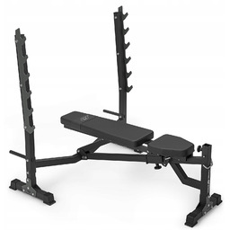 Ławka treningowa Marbo MS-L106 2.0 stojaki skos ujemny