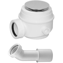 OMNIRES Syfon wannowo-brodzikowy chrom połysk WB01XCR