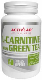 AcitvLab L-Carnitine Plus Green Tea - 60 kaps