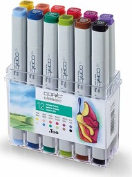 COPIC Classic Markers Set of 12 "Summer Colours",
