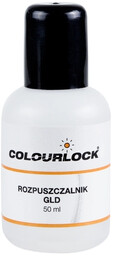 Colourlock Rozpuszczalnik GLD usuwa starą farbę ze skóry