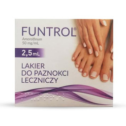 FUNTROL Lakier do paznokci leczniczy, 2,5ml