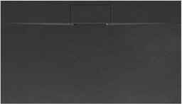 Rea Brodzik prysznicowy Bazalt Long Black 80x120