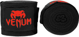 Venum Bandaże Bokserskie Owijki 4m Black-Red