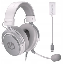 Słuchawki Endorfy Viro Plus Usb Onyx White EY1A005