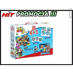 CLEMENTONI 13709 PUZZLE KLOCKI DOMINO TOYSTORY