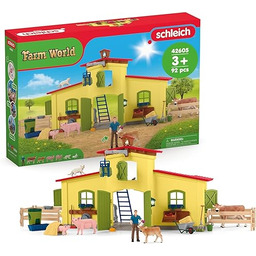 schleich 42605 Duża farma ze zwierzętami i akcesoriami,