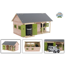 Stajnia z dwoma boksami 34x22x19cm 1:32 (610249)