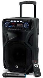 Manta SPK5021PRO FONOS 80W Bluetooth Radio FM Czarny