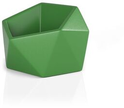Designerska donica Vesari limonka 46 cm