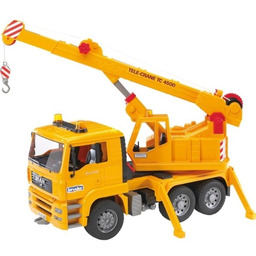 Dźwig Ciężarówka z żurawiem Man Tga Bruder 02754