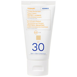Korres Tinted Sunscreen Face Cream SPF 30 Koloryzujący