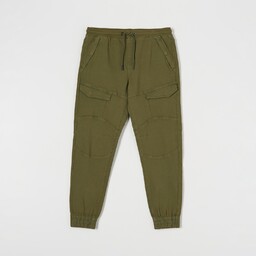 Sinsay - Jeansy joggery - Khaki