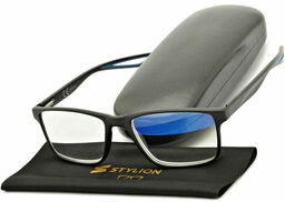 Stylion Plusy +2.75 Męskie okulary do czytania korekcyjne