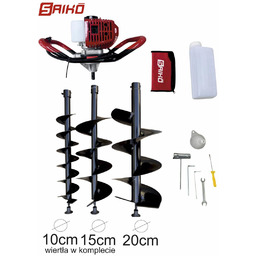 SAICO SW52 WIERTNICA GLEBOWA ŚWIDER SPALINOWY DO GLEBY