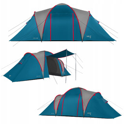 Namiot Kempingowy Turystyczny 6 Osobowy Wodoodporny Highland Nils