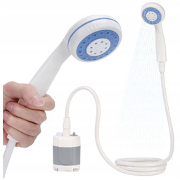 Prysznic Turystyczny Kempingowy Usb Pompa Elektryczna Akumulator 2200mAh