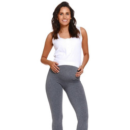 Szare legginsy, getry dla przyszłych mam doctor nap