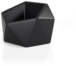 Designerska donica Vesari czarna 46 cm