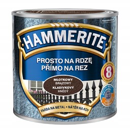 Hammerite Farba Na Rdzę Brązowy Młotkowy 2.5L