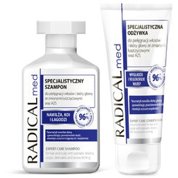 Zestaw Radical Med Odżywka, 200ml + szampon, 300ml